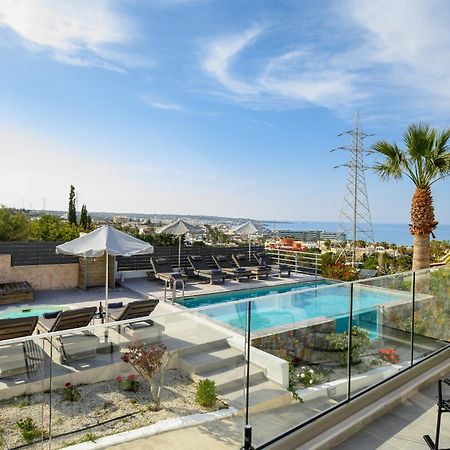 Queen'S Gem Luxury Villa - Heated Jacuzzi & Pool Hersonissos  Exteriér fotografie