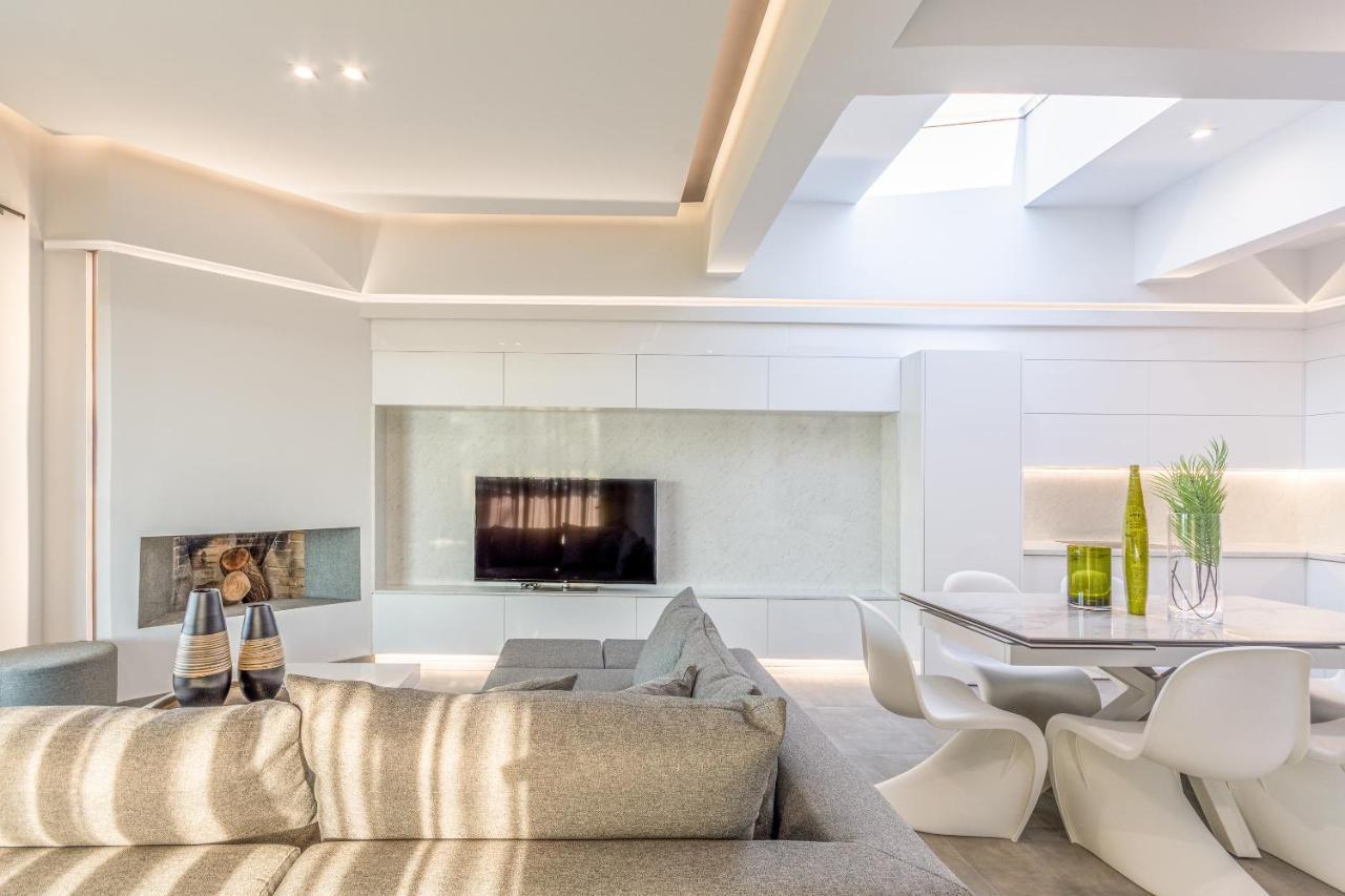 Queen'S Gem Luxury Villa - Heated Jacuzzi & Pool Hersonissos  Exteriér fotografie