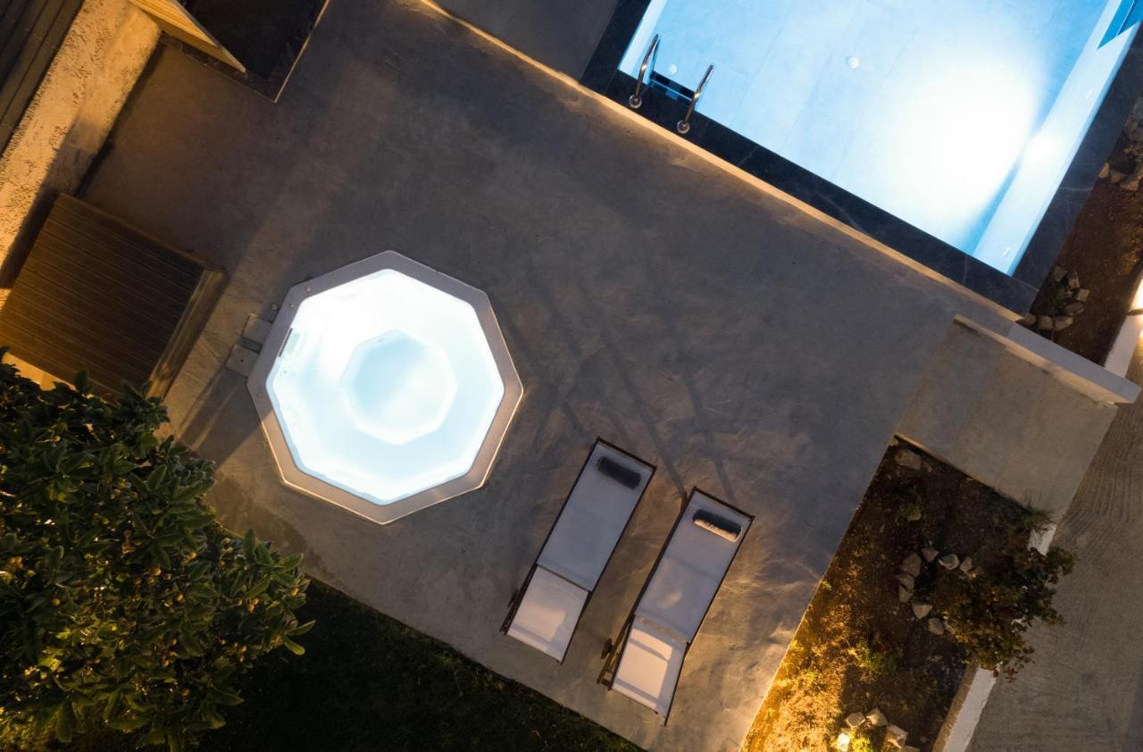 Queen'S Gem Luxury Villa - Heated Jacuzzi & Pool Hersonissos  Exteriér fotografie