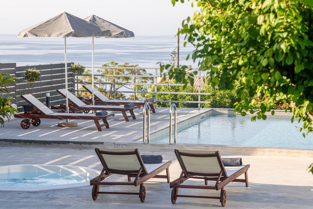 Queen'S Gem Luxury Villa - Heated Jacuzzi & Pool Hersonissos  Exteriér fotografie